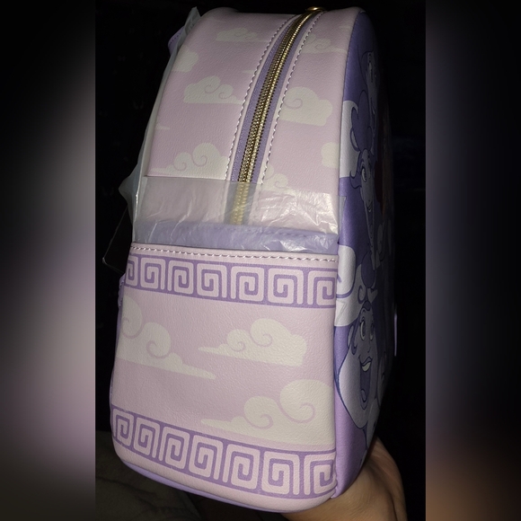 Brand New! Loungefly Disney Hercules Meg & The Muses Mini Backpack - Picture 2 of 8